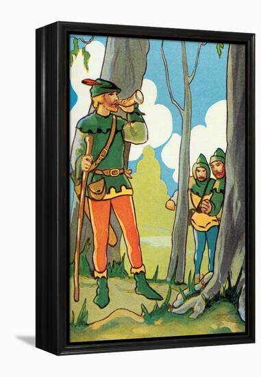 Calling the Merry Men-null-Framed Stretched Canvas