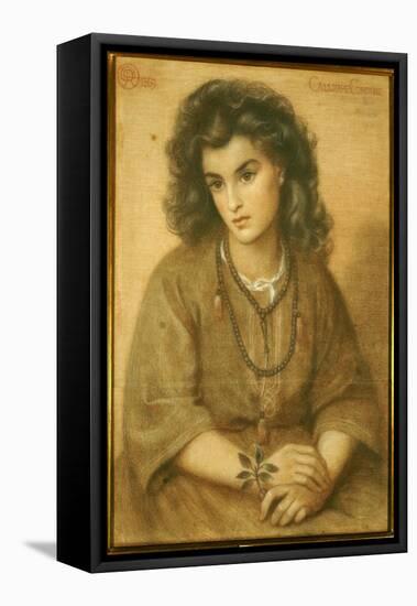 Calliope Coronio, Dated 1869-Dante Gabriel Rossetti-Framed Premier Image Canvas