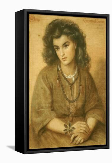 Calliope Coronio, Dated 1869-Dante Gabriel Rossetti-Framed Premier Image Canvas