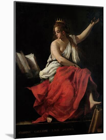 Calliope, Muse of Epic Poetry-Giovanni Baglione-Mounted Giclee Print