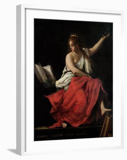 Calliope, Muse of Epic Poetry-Giovanni Baglione-Framed Giclee Print