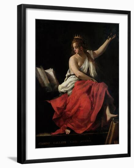 Calliope, Muse of Epic Poetry-Giovanni Baglione-Framed Giclee Print