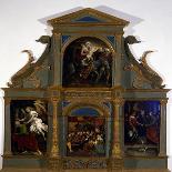 Polyptych with Stories of St Joseph-Callisto Piazza-Framed Giclee Print