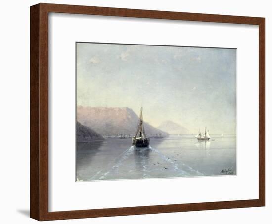 Calm, 1885-Ivan Konstantinovich Aivazovsky-Framed Giclee Print