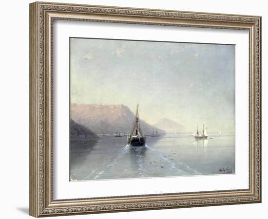 Calm, 1885-Ivan Konstantinovich Aivazovsky-Framed Giclee Print