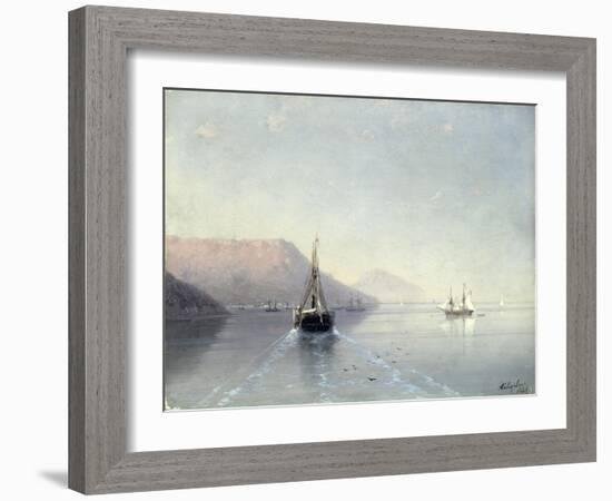 Calm, 1885-Ivan Konstantinovich Aivazovsky-Framed Giclee Print