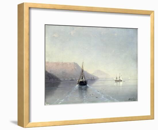 Calm, 1885-Ivan Konstantinovich Aivazovsky-Framed Giclee Print