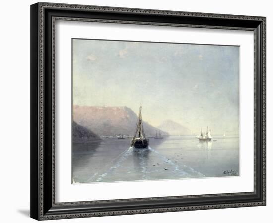 Calm, 1885-Ivan Konstantinovich Aivazovsky-Framed Giclee Print