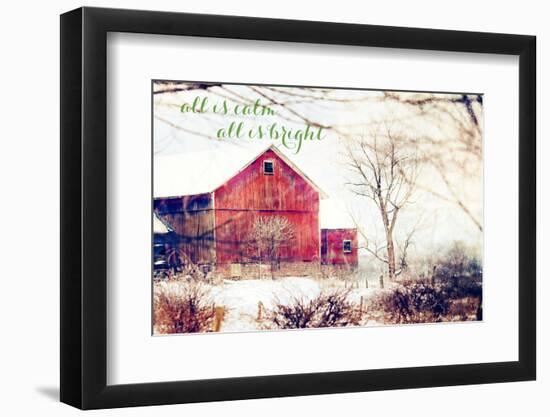 Calm and Bright Barn-Kelly Poynter-Framed Photographic Print