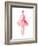 Calm Ballerina-OnRei-Framed Art Print