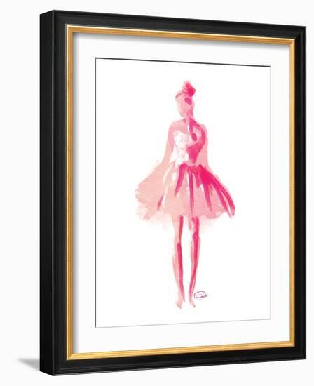 Calm Ballerina-OnRei-Framed Art Print