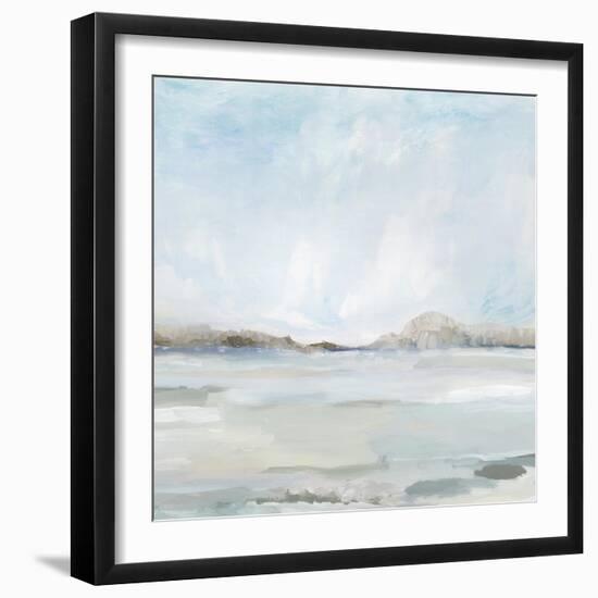 Calm Coastal-Ian C-Framed Art Print