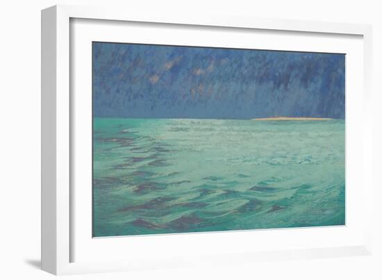 Calm crossing, c.1971-Isabel Alexander-Framed Giclee Print