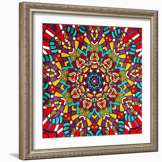 Calm Fire-Jace Grey-Framed Art Print