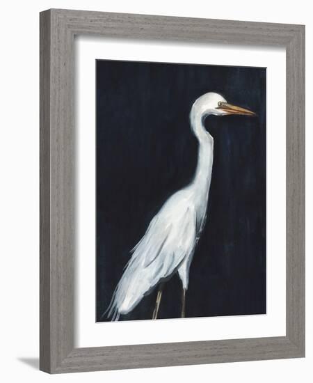 Calm Great Egret II-Annie Warren-Framed Art Print