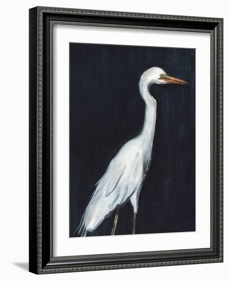 Calm Great Egret II-Annie Warren-Framed Art Print