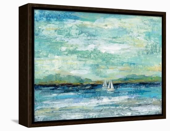 Calm Lake-Silvia Vassileva-Framed Stretched Canvas