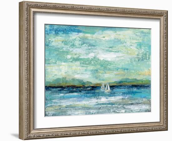 Calm Lake-Silvia Vassileva-Framed Art Print