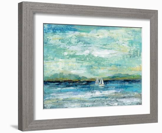 Calm Lake-Silvia Vassileva-Framed Art Print