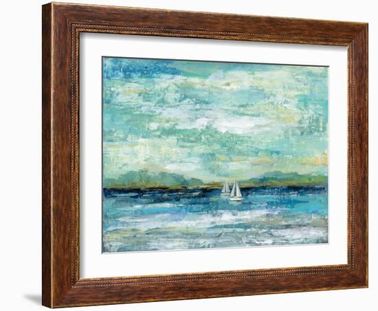 Calm Lake-Silvia Vassileva-Framed Art Print