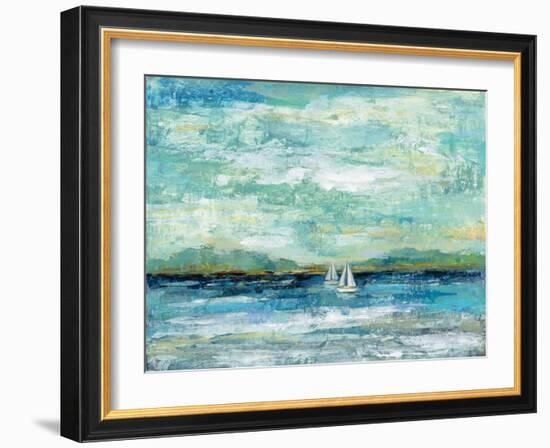 Calm Lake-Silvia Vassileva-Framed Art Print