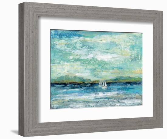 Calm Lake-Silvia Vassileva-Framed Art Print