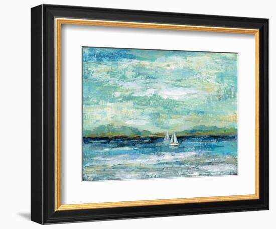 Calm Lake-Silvia Vassileva-Framed Art Print