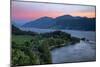 Calm Morning at Columbia River Gorge, Oregon-Vincent James-Mounted Photographic Print