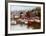 Calm on the Harbor-Furtesen-Framed Art Print