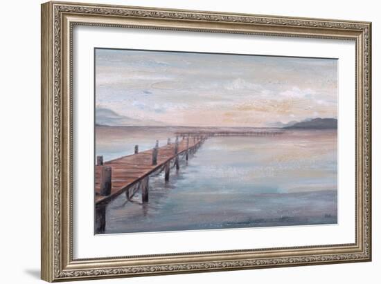 Calm Placid Lake-Patricia Pinto-Framed Art Print