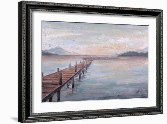 Calm Placid Lake-Patricia Pinto-Framed Art Print