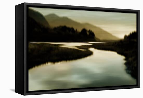 Calm River I-Madeline Clark-Framed Stretched Canvas