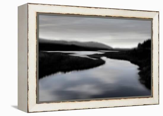 Calm River II-Madeline Clark-Framed Stretched Canvas