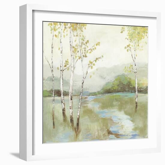 Calm River-Allison Pearce-Framed Art Print