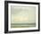 Calm Sea, 1866-Gustave Courbet-Framed Giclee Print