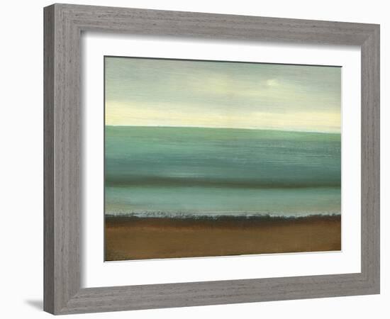 Calm Sea-Caroline Gold-Framed Art Print