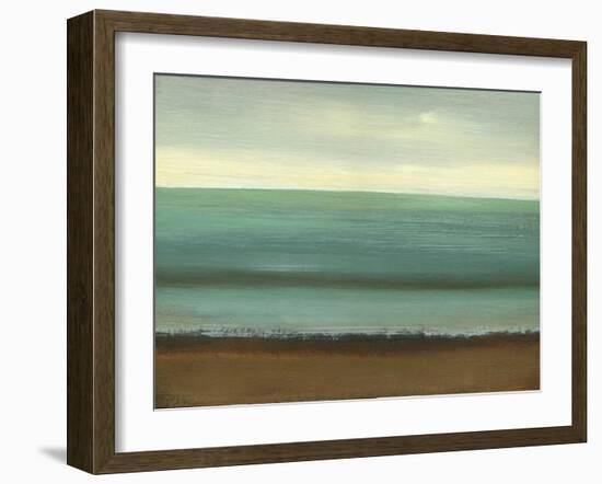 Calm Sea-Caroline Gold-Framed Art Print