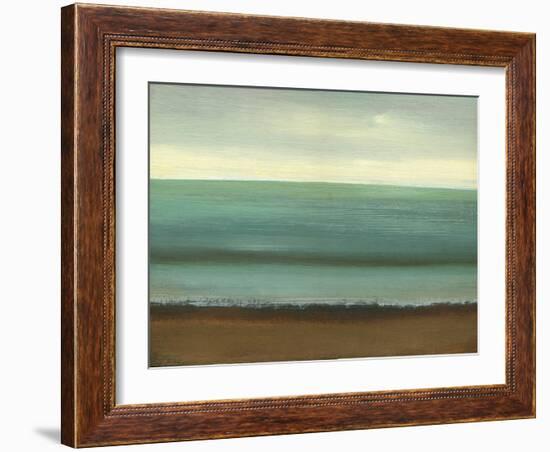 Calm Sea-Caroline Gold-Framed Art Print