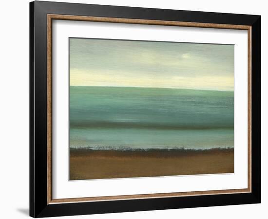 Calm Sea-Caroline Gold-Framed Art Print