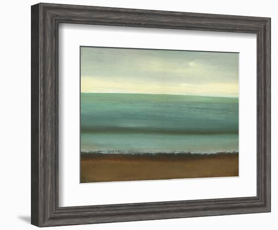 Calm Sea-Caroline Gold-Framed Art Print