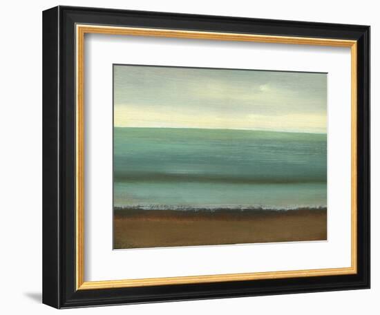 Calm Sea-Caroline Gold-Framed Art Print