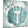 Calm Shell Sink-Jace Grey-Mounted Art Print