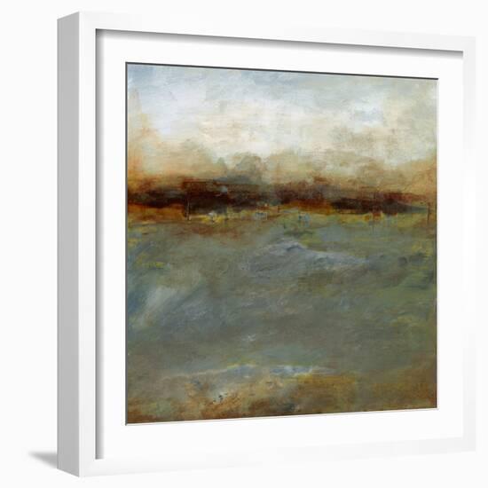 Calm Shore Line-Sharon Gordon-Framed Art Print