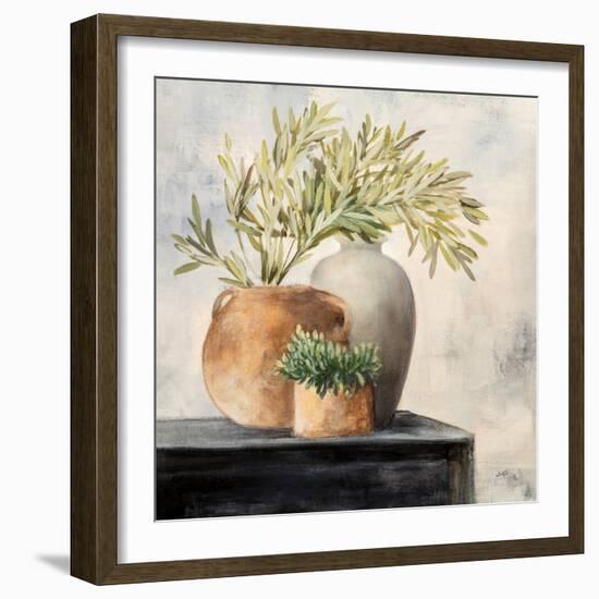 Calm Still Life I-Julia Purinton-Framed Premium Giclee Print