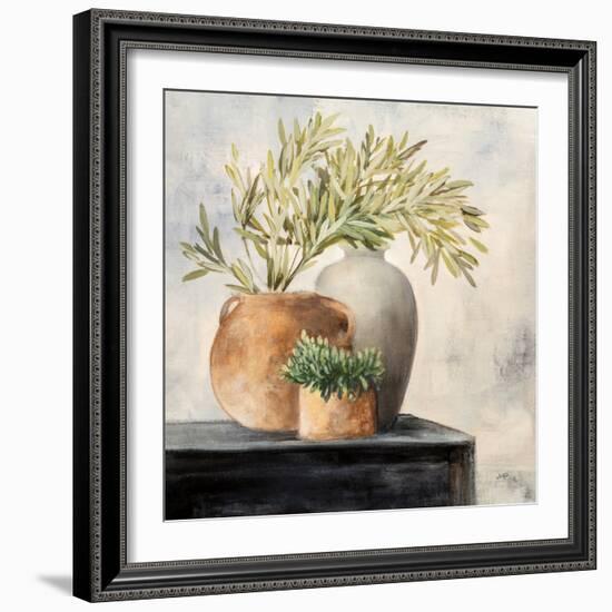 Calm Still Life I-Julia Purinton-Framed Premium Giclee Print