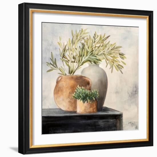 Calm Still Life I-Julia Purinton-Framed Premium Giclee Print