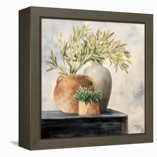 Calm Still Life I-Julia Purinton-Framed Stretched Canvas