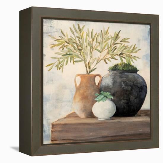 Calm Still Life II-Julia Purinton-Framed Stretched Canvas