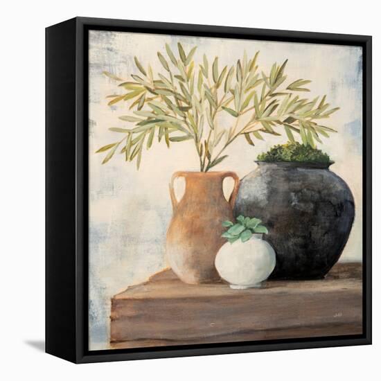 Calm Still Life II-Julia Purinton-Framed Stretched Canvas