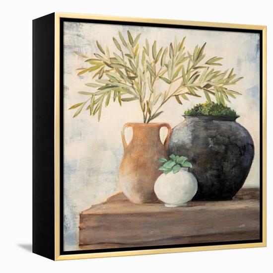 Calm Still Life II-Julia Purinton-Framed Stretched Canvas